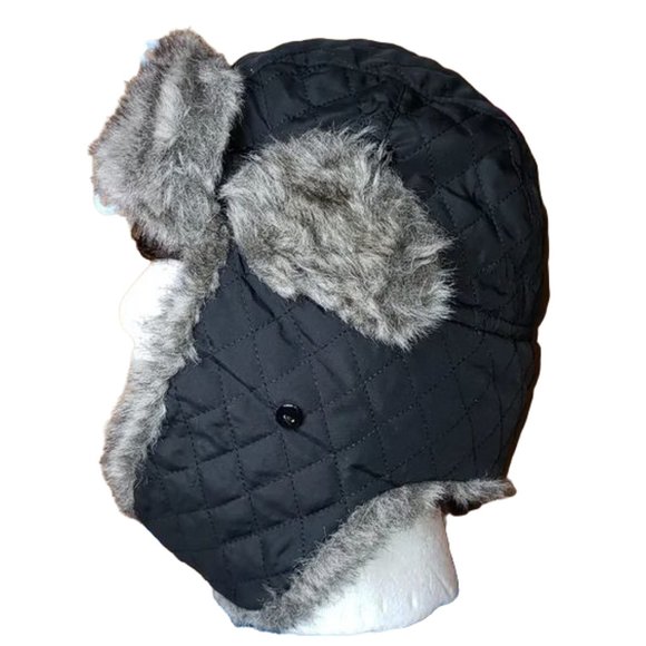 urban pipeline Other - URBAN PIPELINE Black Gray Trapper Unisex Hat One Size